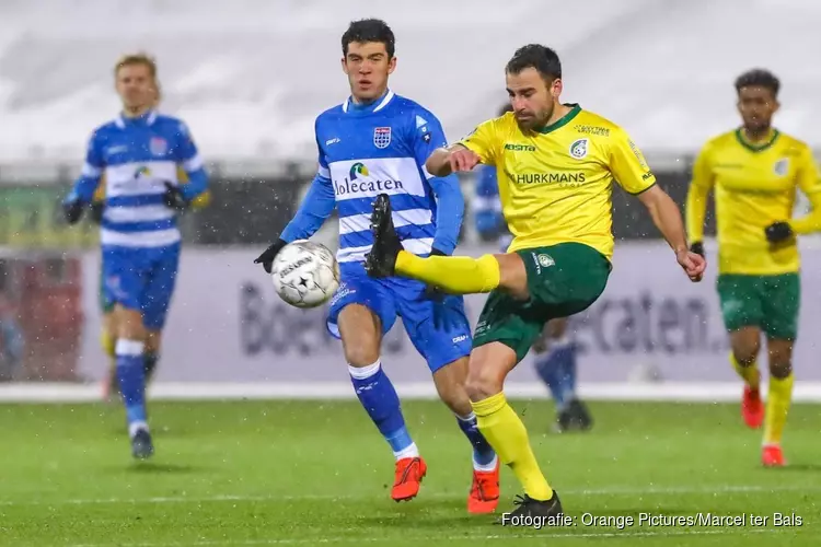 Fortuna Sittard middenmoter na winst op PEC Zwolle