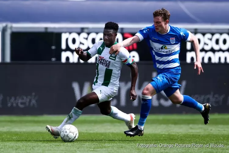 PEC Zwolle nipt langs FC Groningen op laatste speeldag competitie