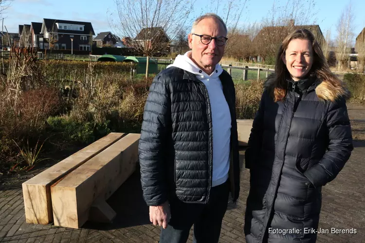 Tuin bij de Stadshoeve in Zwolle krijgt nieuw zitmeubilair