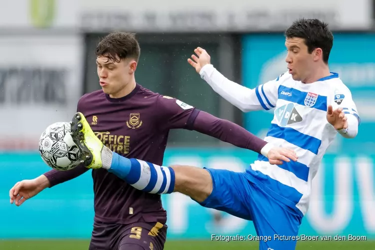 PEC Zwolle pas laat naast FC Groningen