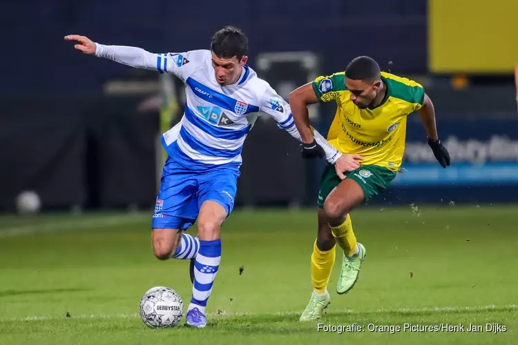 PEC Zwolle hekkensluiter af na winst in Sittard