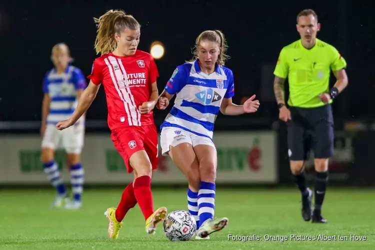 FC Twente vrouwen haalt ook tegen PEC Zwolle flink uit