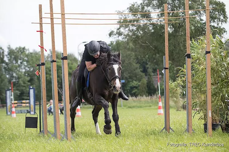 Dier all in in Vollenhove maakt eerste TREC wedstrijd voor ruiters mogelijk.