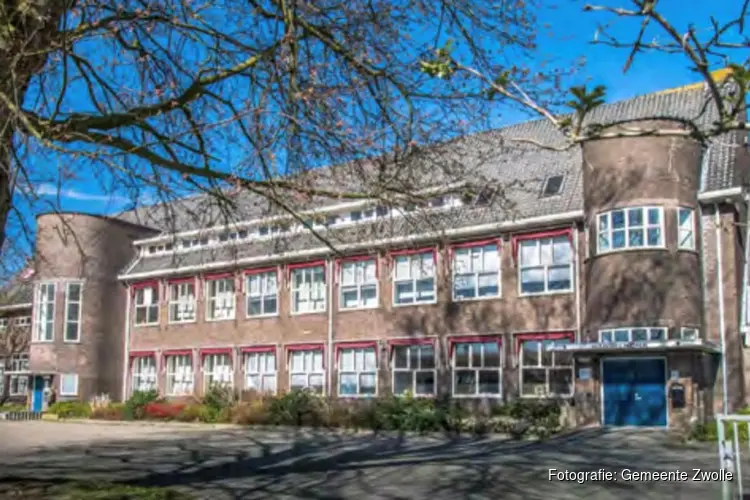 Monumentale Elbertsschool in Zwolle wordt het kloppende hart in de wijk Kamperpoort