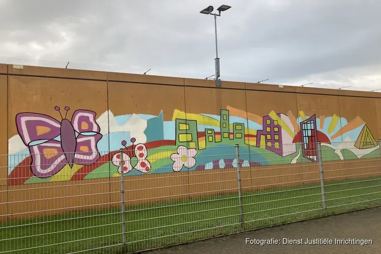 Nieuw uitzicht gedetineerden PI Zwolle dankzij schilderproject
