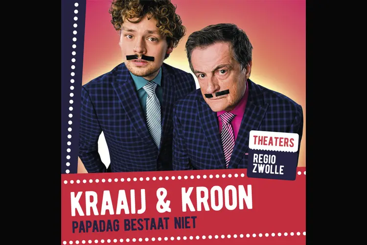Hilarische duo Kraaij & Kroon in regio Zwolle