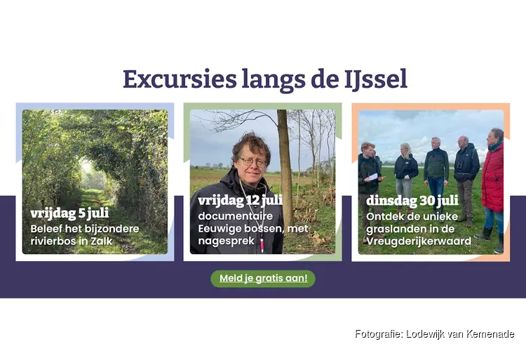 Unieke excursies langs de IJssel