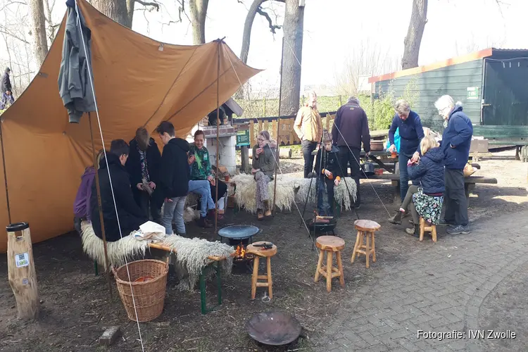 Met IVN Zwolle natuur creatief bezig zijn voor (oudere) kinderen