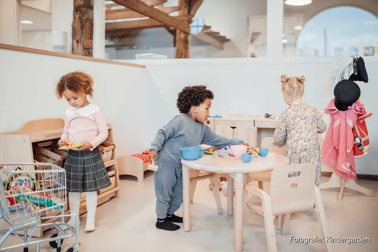 Feestelijke opening nieuwe Kindergarden vestiging in Zwolle Stadshoeve